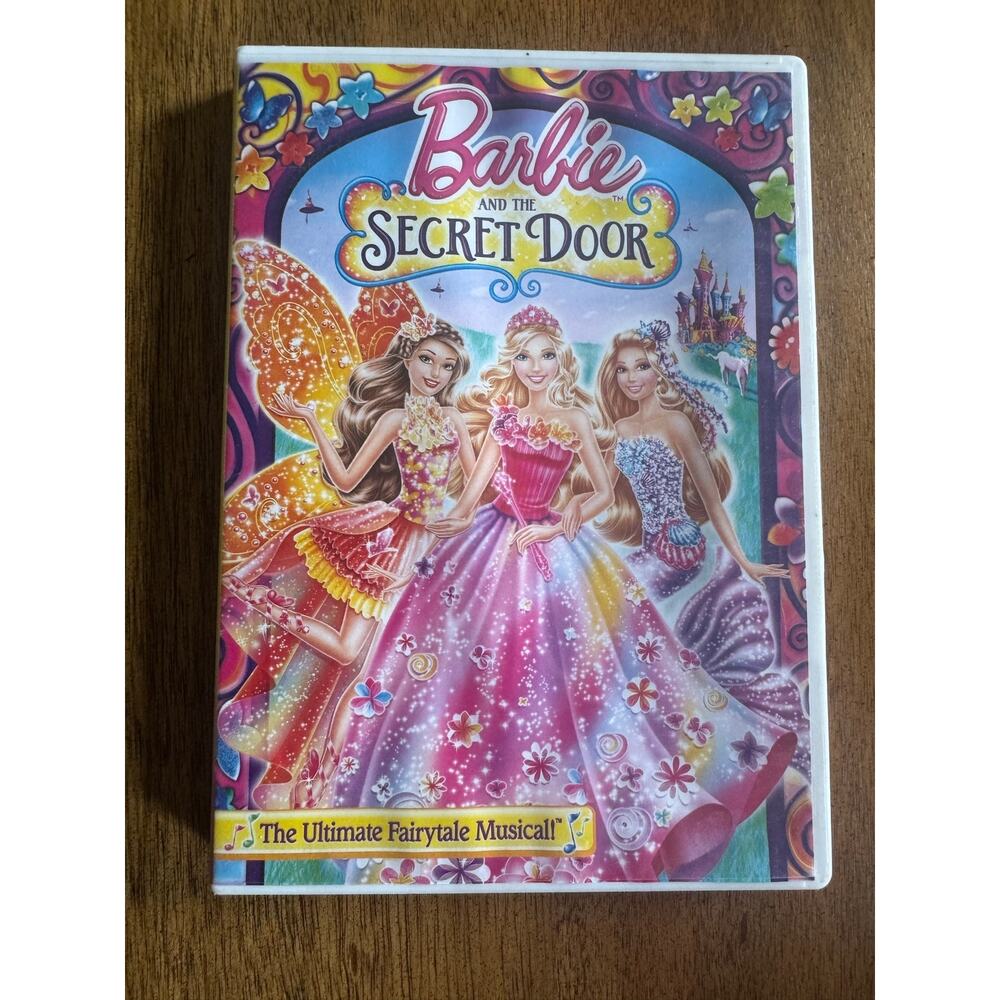 Barbie and the Secret Door DVD 2014 Fairytale Musical Princess Alexa Mattel